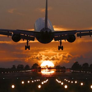 Paré pour le décollage à bord d'un B 777